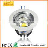 High Quality Chip Dimmable LED Ceiling Downlight 100lm/w 3"/4"/6"/8" IP40 SMD/COB LED Recessed Downlight thumbnail-2