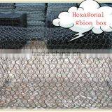 Gabion Hesco 8cm by 10cm Mesh Aperture 2m Size 3.4mm Diameter Hexagonal Woven Mesh Gabion