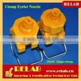 GFRP Plastic Easy Clamp on Pipe Adjustable Clip Eyelet Nozzle thumbnail-3