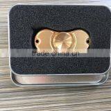 Metal Hand Spinner Brass Finger Fidget Spinner Toy With Fast Speed & Long Spinning Time & Stable Performance