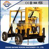 200m Rock Soil Drilling Machine / Trailer Rig / Predrilling Machine thumbnail-1