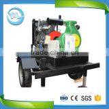 8inch Trailer Mounted Centrifugal Pump With 37KW Water Cooler Engine thumbnail-1