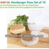 Hamburger Press Set of 10 01040136 thumbnail-1