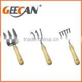 Eco Wooden Handle Garden Tool Set, Toy Garden Tool Sets for Kids and Chidrend thumbnail-3