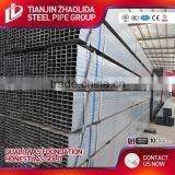 Q195 Q235 Q345 Material Welded Galvanized ms Square Pipe for Greenhouse Furniture Fence Post thumbnail-1