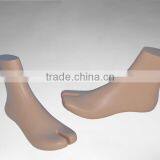 Skin Color Female Mannequin Silicone Girl Feet for Sock Display Mannequin thumbnail-2