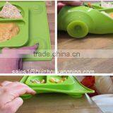Silicome Suction Bowl Sectional Baby Plate/Placemat thumbnail-5