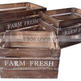 Antique Box Fruit Packing Cheap Wooden Fruit Crates For Sale thumbnail-1