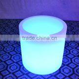 16'' Waterproof Rechargeable RGBW Multi Color LED Light up Bar Ice Bucket/led Flower Pot With Remote LTT-SF15 thumbnail-2