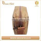 Green Field Lightweight Tyvek Makeup Bag Recyclable Cosmetic Bag thumbnail-3