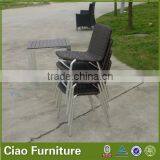 Stackable Rattan Dining Side Table and Chairs thumbnail-2