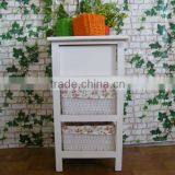 Country Style Modern Design Tall White Wooden Cabinet With Carve 1wave Drawer,3drawer Wooden Drawer thumbnail-1