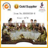 16 Inch Resin Religious Craft Last Supper Sculpture For Home Decoration thumbnail-1