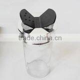 Small Clear Glass Paragon Spice Jars With Butterfly Cap thumbnail-2