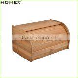Morden High Quality Kitchenware Bamboo Bread Box/Homex_Factory thumbnail-2