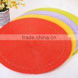 Colorful Placemats/round pp Placemats/tablemats