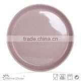 Stoneware Solid Color Dinner Plate