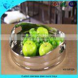 New Design Serving Trays Stainless Steel Trays With Belt 2 Handles thumbnail-6