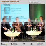 Metal Frame Table, Metal Legs Led Bar Table thumbnail-5