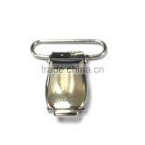 1" Stamping Steel Metal Suspender Clip With Plastic Teeth Inside for Garment, High Quality, Fashion Metal Clip thumbnail-1