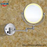 Wall mounted LED makeup mirror with magnifying
