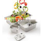 Stainless Steel Regular Food Container 1/2Gn Pan Resturant Equipment Gn Container Catering Food and Ice Cream Pan thumbnail-4