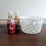 2016 Hot Sale New Designed Round Hollow-out Fruit Basket thumbnail-3