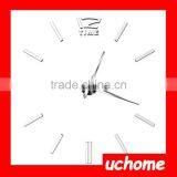 UCHOME New Products Quartz Clocks Fashion Watches 3d Real Big Wall Clock Rushed Mirror Sticker Diy Modern Design Decor thumbnail-6