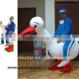 2012 artificial leg of duck mascot costume for party NO.1686