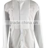 Mens Pique-Front Wingtip-Collar Tuxedo Dress Shirt