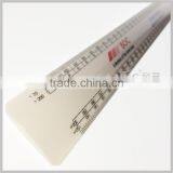 Kearing Luxury Durable Plastic 30 cm Flat Oval Scale Ruler With Different Proportions Engineer Usage # 8505 thumbnail-6