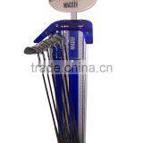 DIY Steel Structure Combination Blue Mini Type Golf Club Display