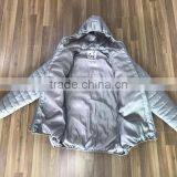 Grey Color Men Padded Jacket Winter Coat for Men thumbnail-2