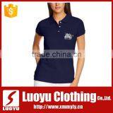 Ladies 100% Polo T-shirt for Sport Design thumbnail-1