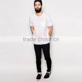 2015 HOYUGO Relaxed Fit Stripe Men's t Shirt With Front Pocket thumbnail-4
