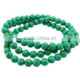 Irregular Shape Turquoise Beads Elastic Bracelets Diy Handmade Turquoise Beads Bracelets for Her Gifts 2016 thumbnail-2