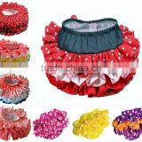 Baby Girl Summer Dress Whole Round Triple Ruffles Bloomer Skirt Baby Wear Clothes thumbnail-1