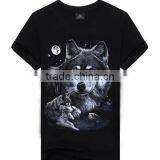 China Clothing Factory Custom Polyester Sport Men 3D Printing T Shirt thumbnail-2
