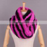 New Design Fashion Neckwear Fur Knit Scarf Neck Scarf Women thumbnail-1