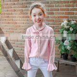 S17589A Girls Shirt Fashion Cotton Stripes Blouses thumbnail-2
