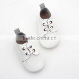 Shenzhen Baby Happy White Leather Baby Oxford Shoes thumbnail-4