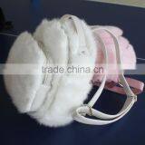 Myfur Luxury Real Mink Fur Lady Backpack Handbag Leather Bag Wholesale thumbnail-6