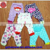 Animal embroidered cotton baby PP pants