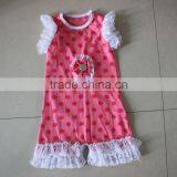 Wholesale Baby Girls Fashion Cotton Romper the New Born Baby Romper Clothes Boutique Kids Infant Romper thumbnail-1