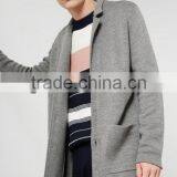 Best Selling Ordinary Gray Long Sweater Coat Cardigan for Men With Low Prices thumbnail-3