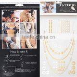 Wholesales Sexy Body Art Removable Waterproof Metallic Buy Temporary Tattoos Online thumbnail-3