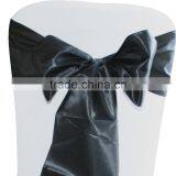 Factory Supply 18 cm High Quality Wedding Holiday Chair Bow Satin Chair Bow thumbnail-4