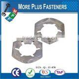 Made in Taiwan Captive Stainless Steel Zinc Plated Hexagonal Self Locking Counter Nuts thumbnail-1
