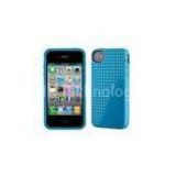 Rubber dustproof wear - resistant blue apple iPhone 4 / 4s Silicone Cases Access for boy