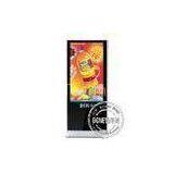47 Inch Kiosk Digital Signage , Stereo LCD Standing Digital Signage